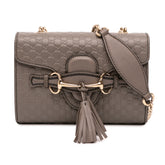 Mini Microguccissima Emily Crossbody